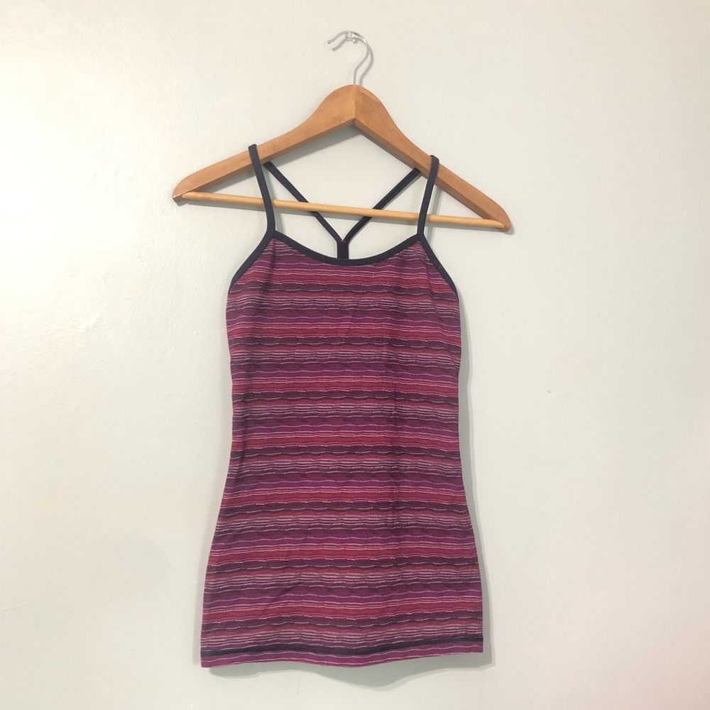 Lululemon Athletica Power Y Tank Workout Racerback